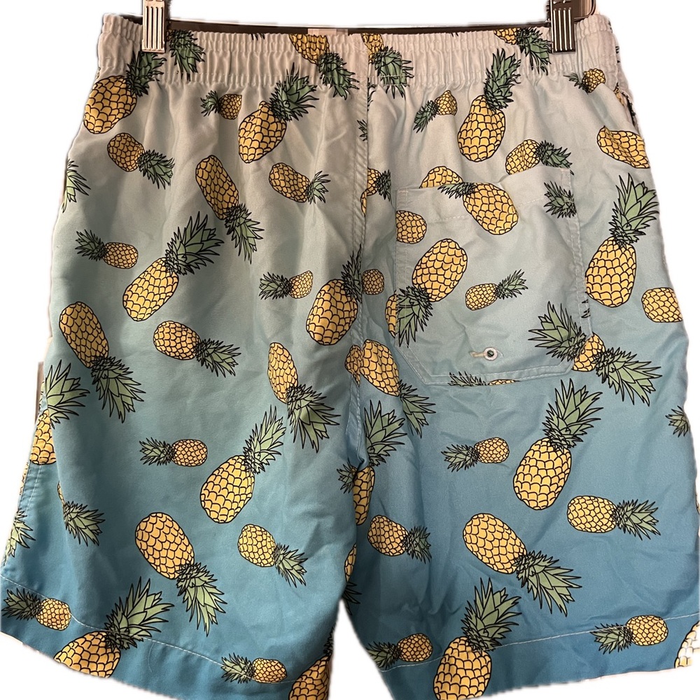 ambsn Pineapple Swim Trunks SIZE MEDIUM